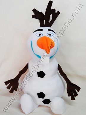 Boneco Olaf tema Frozen