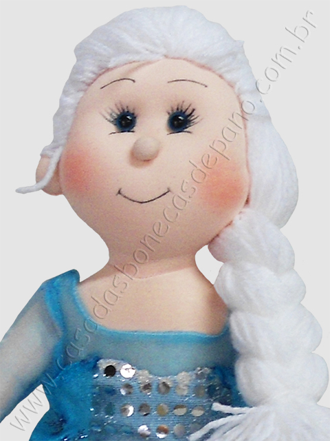 Boneca de pano Elsa – Frozen